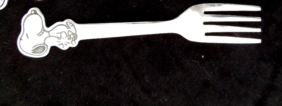 Danara Stainless Baby Fork Snoopy Woodstock 1965