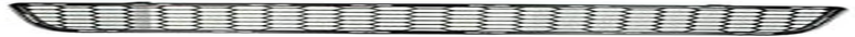 Front Bumper Cover Grille - Dark Grey - Compatible with 2011-2014 Chevy