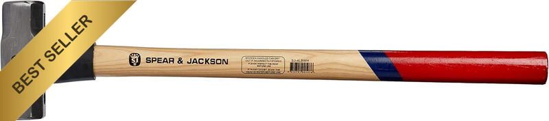 Timber Handle Sledge Hammer 1.8kg Heavy Duty Demolition Tool