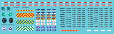 S Scale (1:64) - Northeast Dept of Transportation (DOT) Vehicle Set
