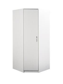 Peru Corner Wardrobe In White In High Green South Yorkshire