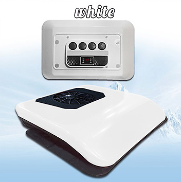 24 Volt DC RV/ camper van low profile rooftop Air Conditioner