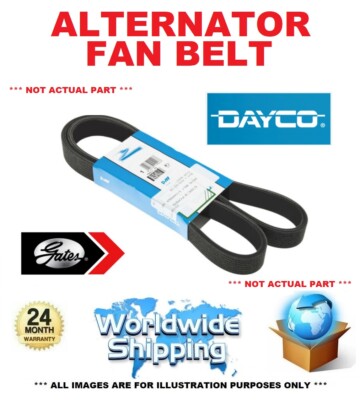 ALTERNATOR FAN BELT V-RIBBED for TOYOTA PROBOX 1.5 VVTi 2002-2014 (4 V-RIBS)