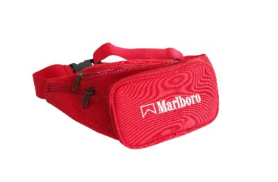 Sac taille vintage MARLBORO ann es 90 r tro collection cigarettes rouge fanny pa