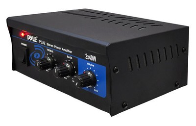 Pyle PCA2 Mini Computer Stereo Power Amplifier