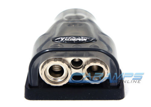 4 AWG Output Gauge Car Audio & Video Distribution Blocks