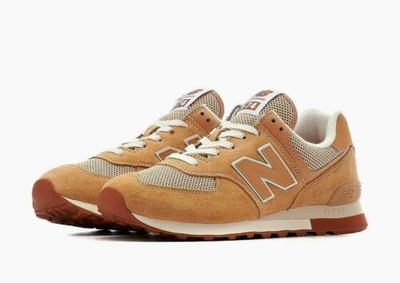 New Balance 574 Caramel Rust White ML574BT2 Men Size 7.5-13 Classic Trainer New