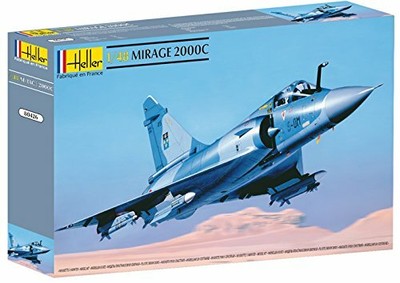 Heller Mirage 2000 C Airplane Model Building Kit
