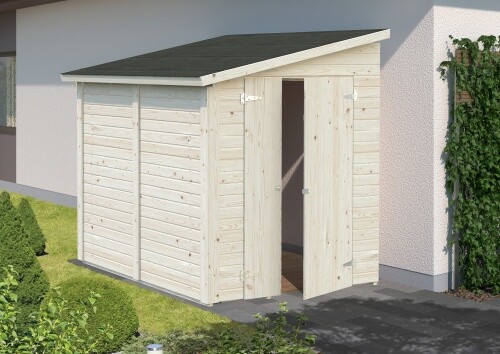 Palmako Gerätehaus Mia 3,6 m² 222x165xm Geräteschuppen Schuppen Gartenhaus Holz