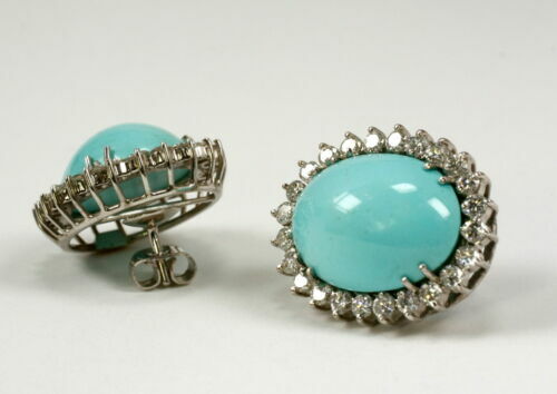 Markenlose Echtschmuck-Halsketten & -Anhänger mit Türkis