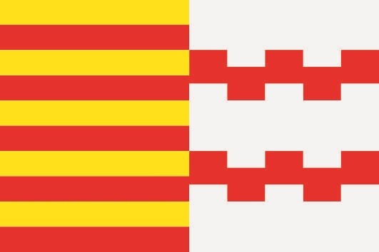 Aufkleber Hamont-Achel (Belgien) Flagge Fahne 12 X 8 Cm Autoaufkleber