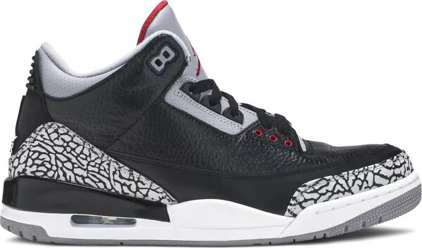 Nike Air Jordan 3 Retro Black Cement 136064-010 Мужские , Размер 13 , Новые