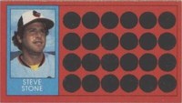 1981 Topps Baseball Scratch-Off - Steve Stone #49