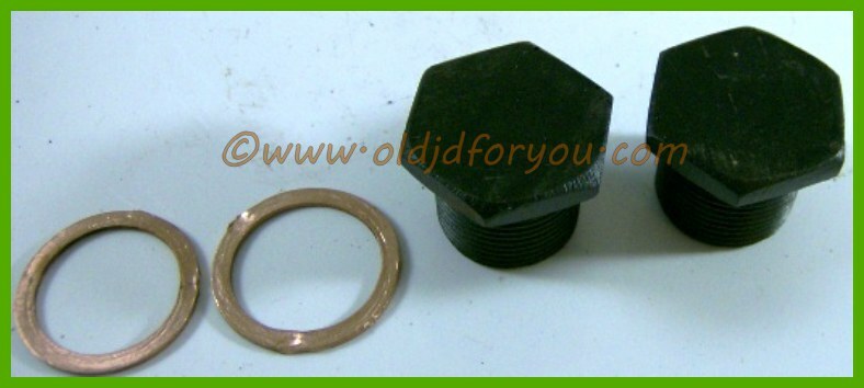 H265R H266R * John Deere H Rocker Arm Shaft Nut Bearing with Copper Gasket* PAIR