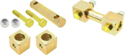 RockJock TJ/LJ//MJ Shock Bar Pin Eliminator Kit Front pr FOR