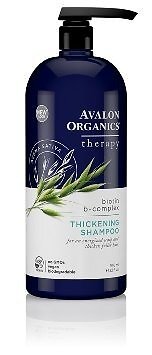 Avalon Organics Biotin B Complex Утолщающий Шампунь 32 унции Жидкость