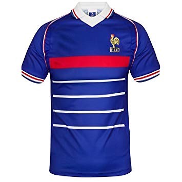 Equipe De France 1998 Coupe Du Monde Maillot Mens Retro Jersey