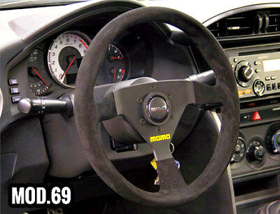 Momo Mod 69 Series with Buttons Suede Steering Wheel 350mm Momo Mod 69 Series with Buttons Suede Steering Wheel 350mm