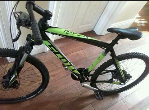 scott aspect frame size