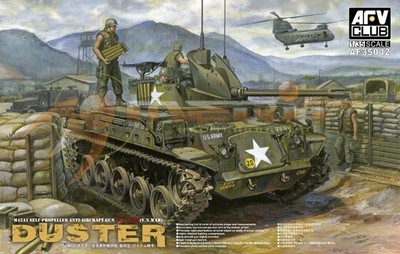 AFV Club  1/35 M42A1 Duster Late Type Tank w/Self-Propelled Anti-Aircraft Gun