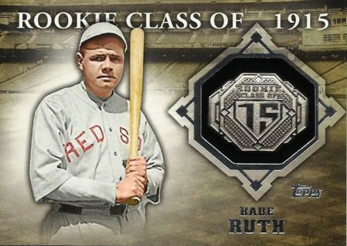 2023 Bowman Chrome Baseball George Herman Babe Ruth BCP-251