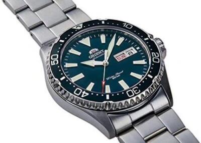 Pre-owned Orient Watch Rn-aa0808e Men&39;s Wristwatch, Sports Diver Style, Sapphire Glass