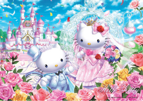 60 Puzzle Hello Kitty for children and Japanese maps [Child puzzle