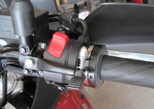 Bouchon Remplissage Huile Moto Rouge Aluminium - Pour Suzuki Bandit 400 à 1250 - Style Racing - 9