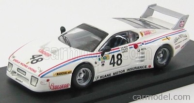 BEST-MODEL 9330 SCALA 1/43 FERRARI 512BB N 48 LE MANS 1981 SALOMON PHILIPS