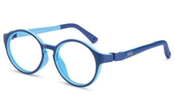 Nano NAO690146 blu occhiali per bambini plastica rotondi blu
