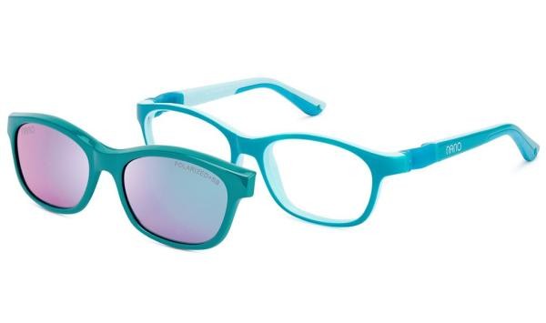 Nano NAO3041444 verde occhiali per bambini plastica ovale verde