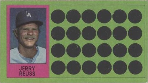 1981 Topps Baseball Scratch-Off - Jerry Reuss #103