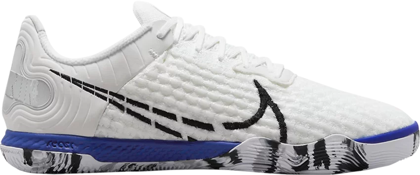 

Футбольные бутсы Nike Reactgato White Racer Blue Camo Volt CT0550-104 мужские 11,5, Белый, Nike React Gato