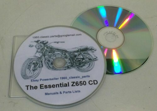 1977 Kawasaki Z Motorcycle Service & Repair Manuals