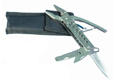 BikeIt 6 Piece Tool Set / Blade and File with Carrying Pouch