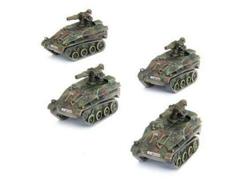 Буксировщик Team Yankee Wiesel TOW Panzerabwehr Zug (x4) TGR002