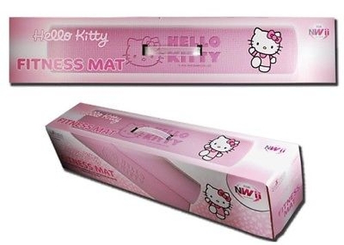 ARIETE TAPPETO FITNESS MAT PER NINTENDO WII HELLO KITTY