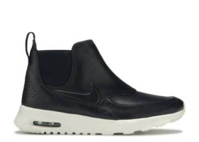 Nike Air Max Thea Mid Boot Black Sail White Sneakers 859550-001 Womens Size