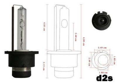 2x NEW Xenon D2R HID Bulbs 35W OEM Headlight Replacement Bulb 4K 6K 8K 10K 12K