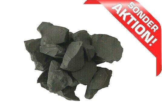 Schungit & Shungite - Rohsteine, Wassersteine  3-10 cm./1 kg. ###SONDERRABATT###