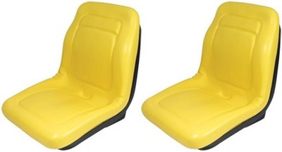 2 Yellow Seats Fits John Deere Fits Gator XUV 620i 850D 550 550 S4 UTV Utility