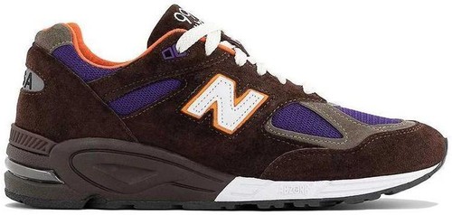 M990PY2] Mens New Balance 990v2 'MiUSA Teddy Santis Purple Yellow