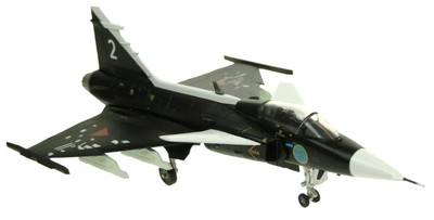 AVIATION72 AV7243004 1/72 BLACK SAAB GRIPEN SWEDISH AIR FORCE MUSEUM