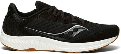 

Мужские кроссовки Saucony Freedom 4, черные/резинки, 12 D(M) США, Black/gum