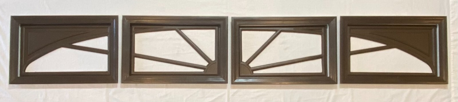 Dark Brown Amarr Garage Door Window Kit Short Panel Frame Insert Glass Options Dark Brown Amarr Garage Door Window Kit Short Panel Frame Insert Glass Options
