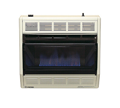Empire Vent-Free Blue Flame Heater Natural Gas 30000 BTU, Thermostatic Control