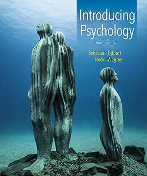 Introducing Psychology - Paperback, by Schacter Daniel L. Gilbert - Acceptable