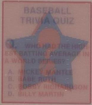 1986 Sportflics - Babe Ruth #38