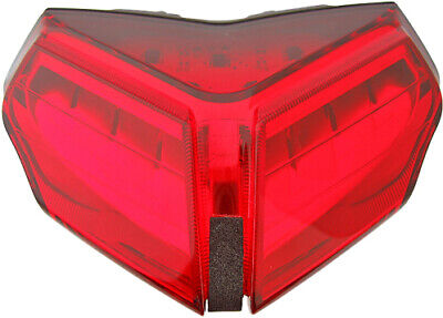 Competition Werkes Integrated Tail Light Chrome/Red For Ducati MPH-80142R