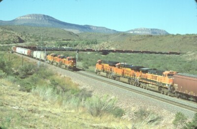 BNSF 8269 ES44C4 CROZIER CANYON AZ ORIGINAL SLIDE 09-24-16